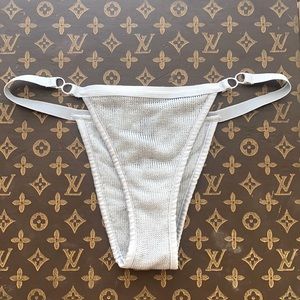 VICTORIA'S SECRET Silver Chainmail Panties S